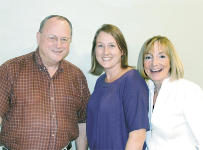 dave mills, stacy fisher and sue clement